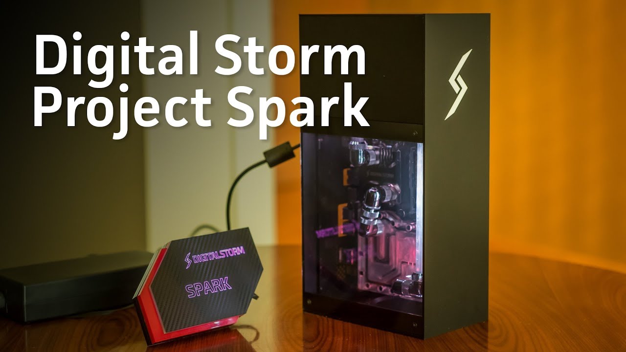Digital Storm Project Spark is an impressive miniature, liquid-cooled gaming rig
