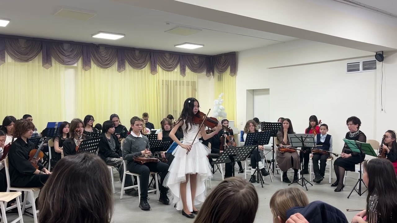 Аширова Медина – П. Сарасате «Рондино», конц-тер Кислицина Т.Б.