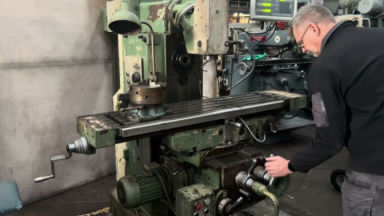 JAFO Jaracin FWD32U Universal Mill stock 3060