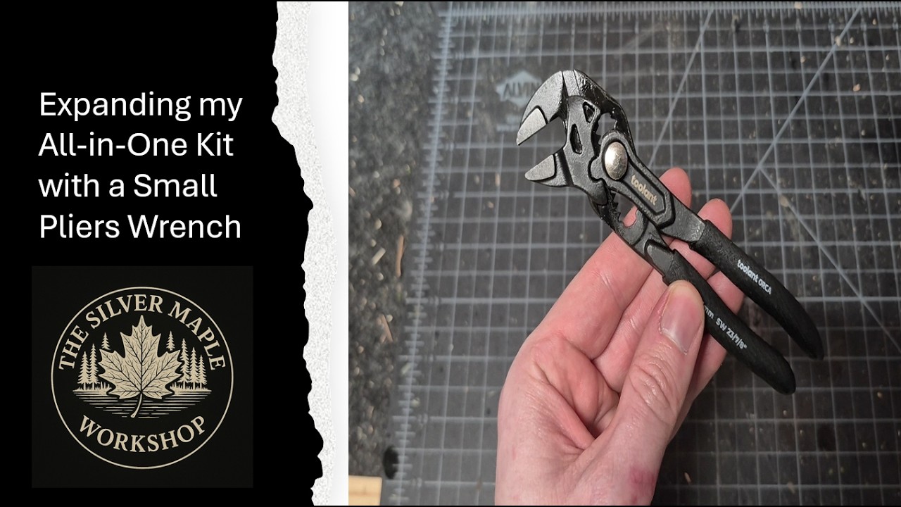 Expanding my All-in-One Kit with a small Pliers Wrench from Toolant