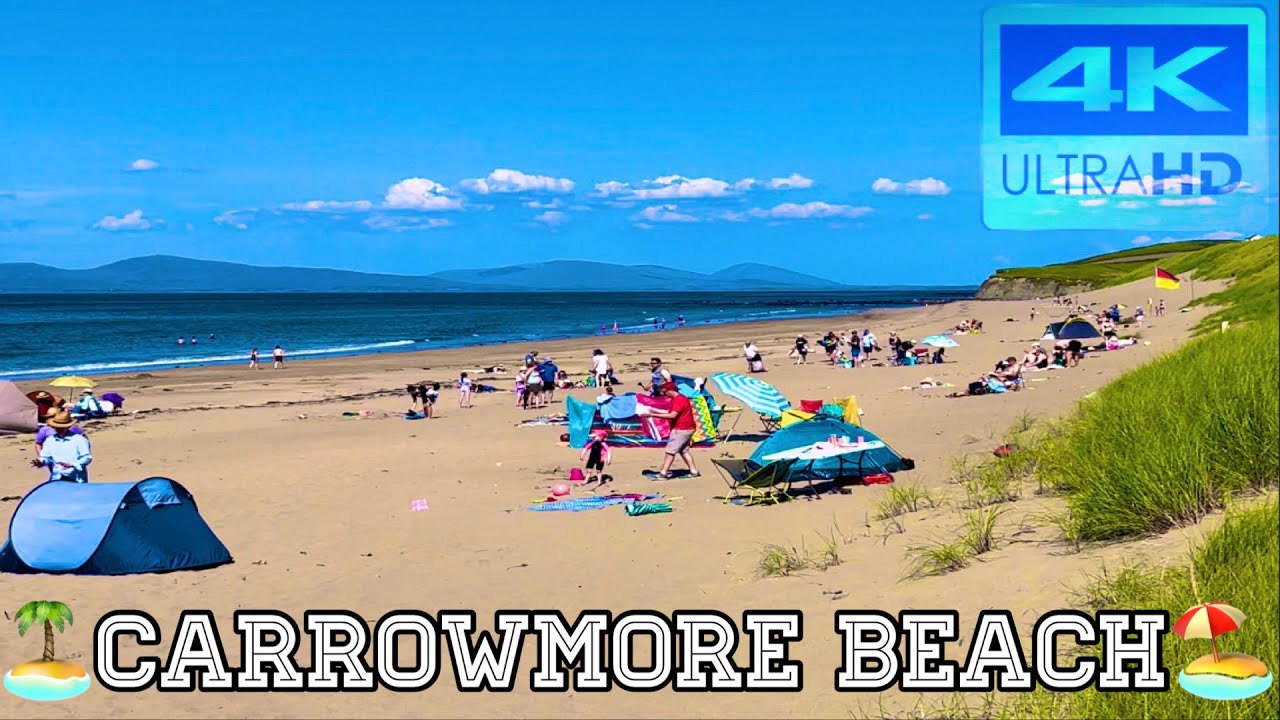 Beautiful Carrowmore Beach,Louisburgh Westport (4K) County Mayo,IRELAND