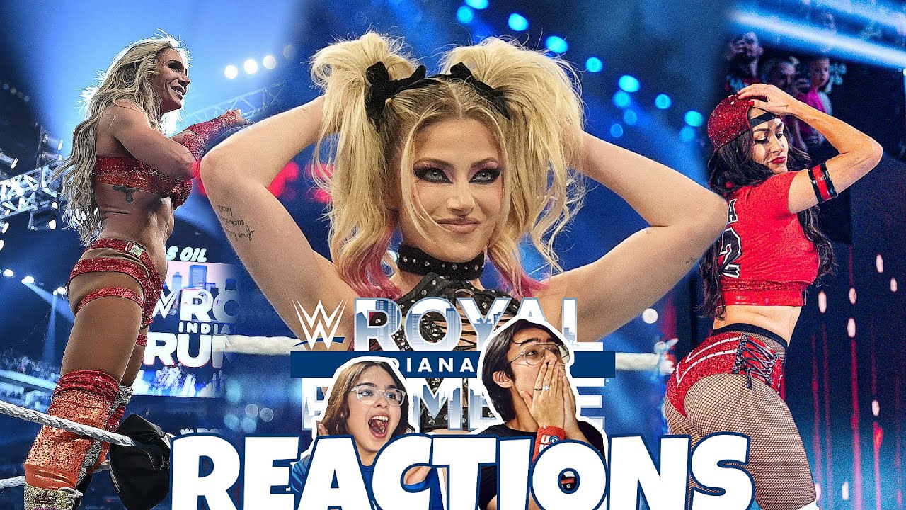 WWE WOMEN'S ROYAL RUMBLE 2025 | All Entrants, Winner Reactions