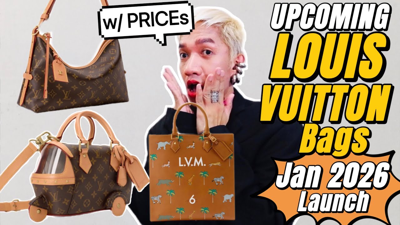В январе состоится запуск новых сумок Louis Vuitton (с указанием цены). Новые сумки Monogram + MN...