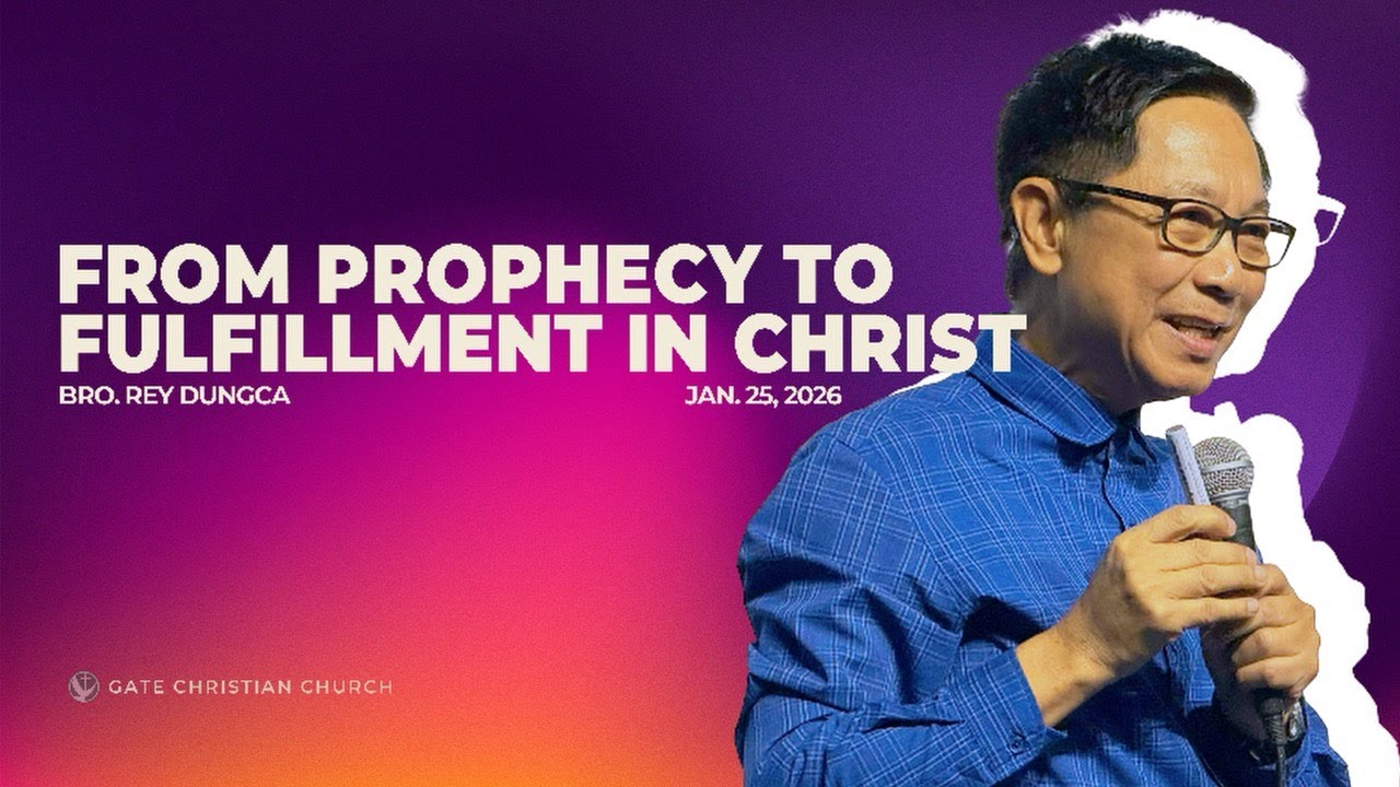 From Prophecy To Fulfillment In Christ