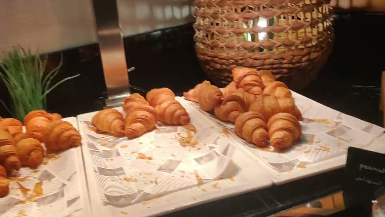 second day breakfast in Arabian park#Rotana hotel#Dubai Park