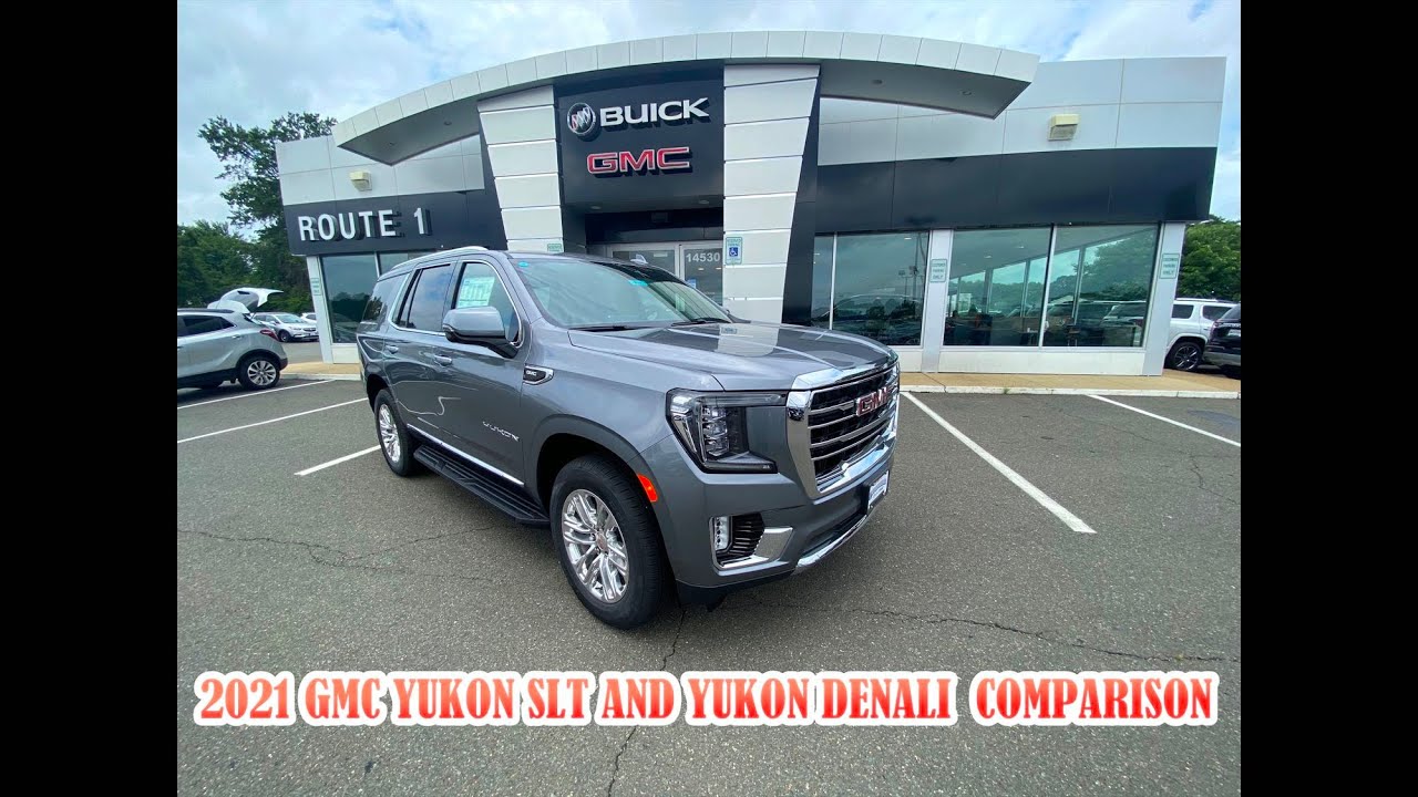 A quick look at the 2021 GMC Yukon SLT
