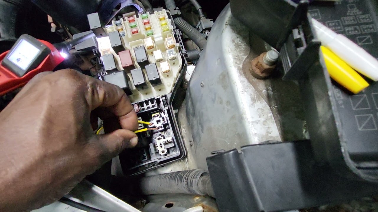 2000-2005 Toyota RAF4 Starter Relay Location and Function (how it Work?)