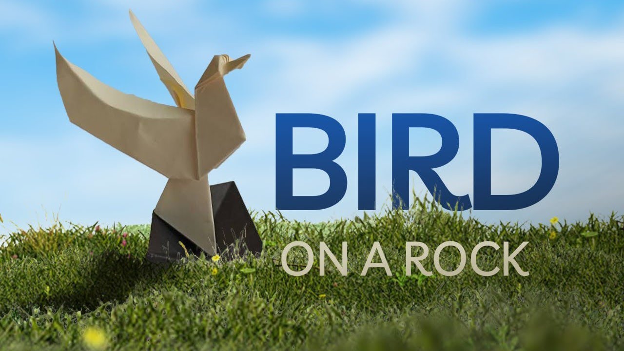 How to Make an Origami Crane (Simple Paper Bird)