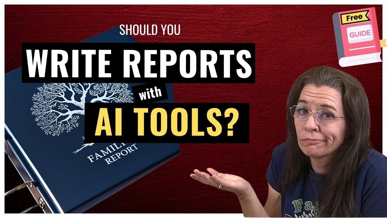 Should Genealogists Use AI to Write Research Reports?