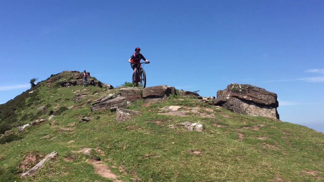 Hay Bluff and the ‘Cat’s Back’ descent MTB
