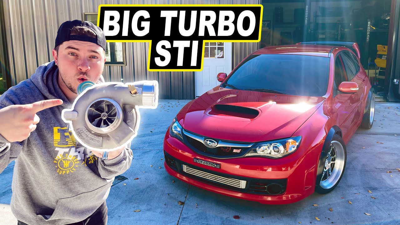 My Subaru STi is FINALLY GETTING A BIG TURBO!