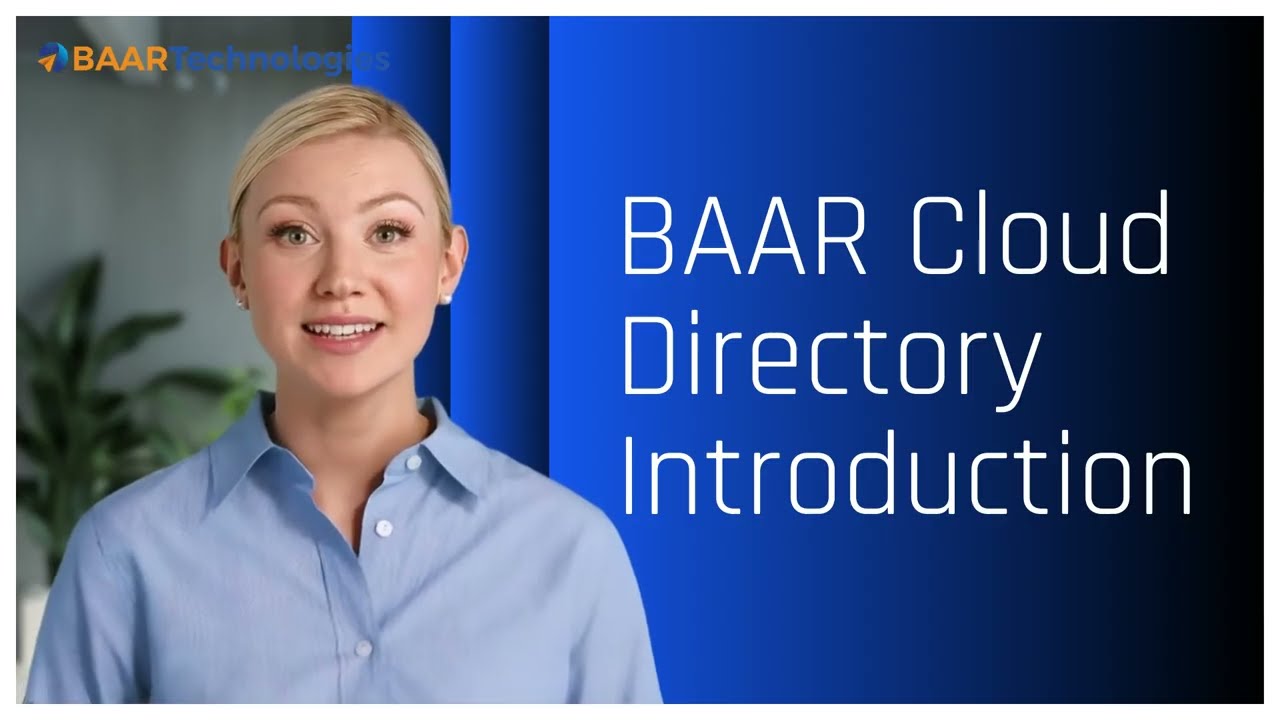 BAAR Cloud Directory - Introduction