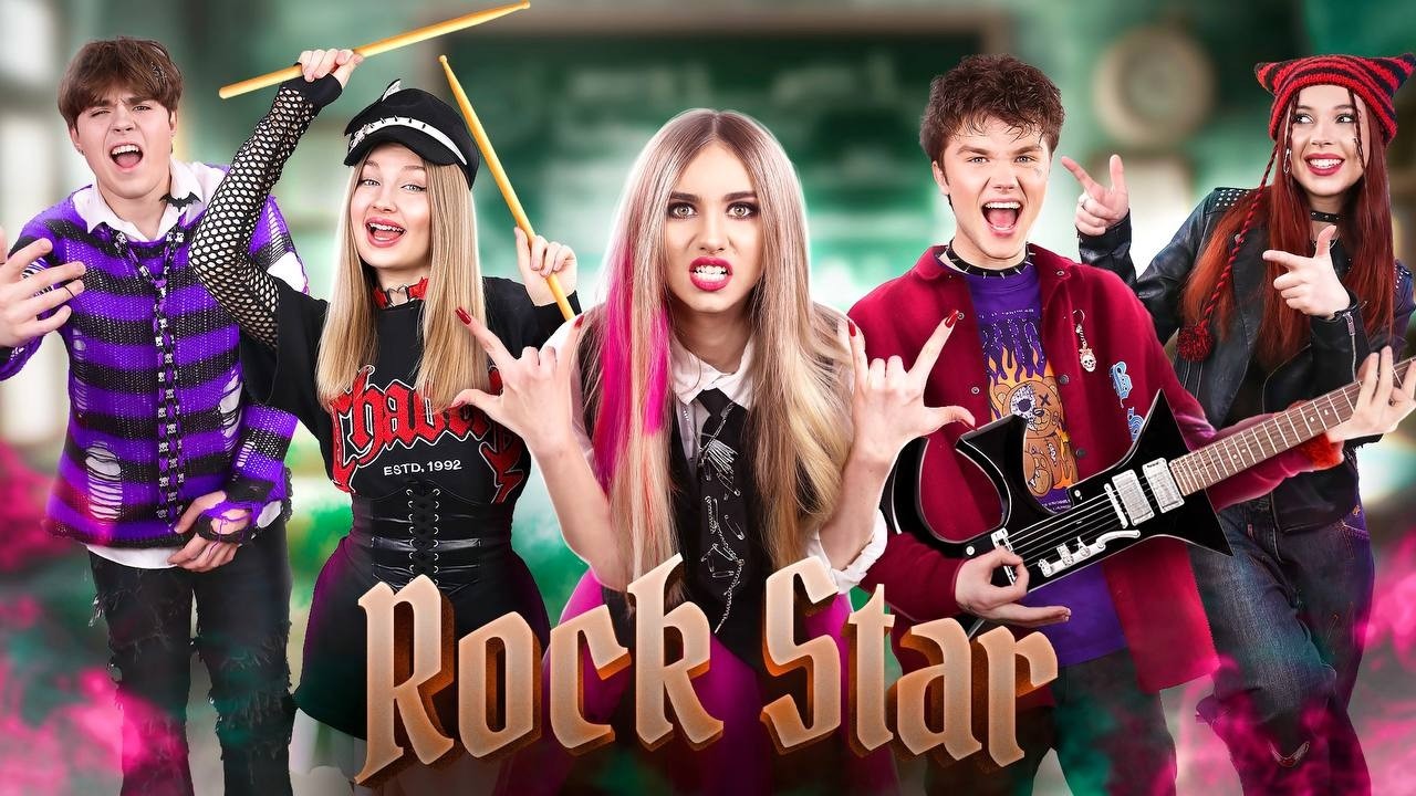 Soft Dziewczyna vs Rockowa Dziewczyna w szkole! Moja nauczycielka jest gwiazdą rocka