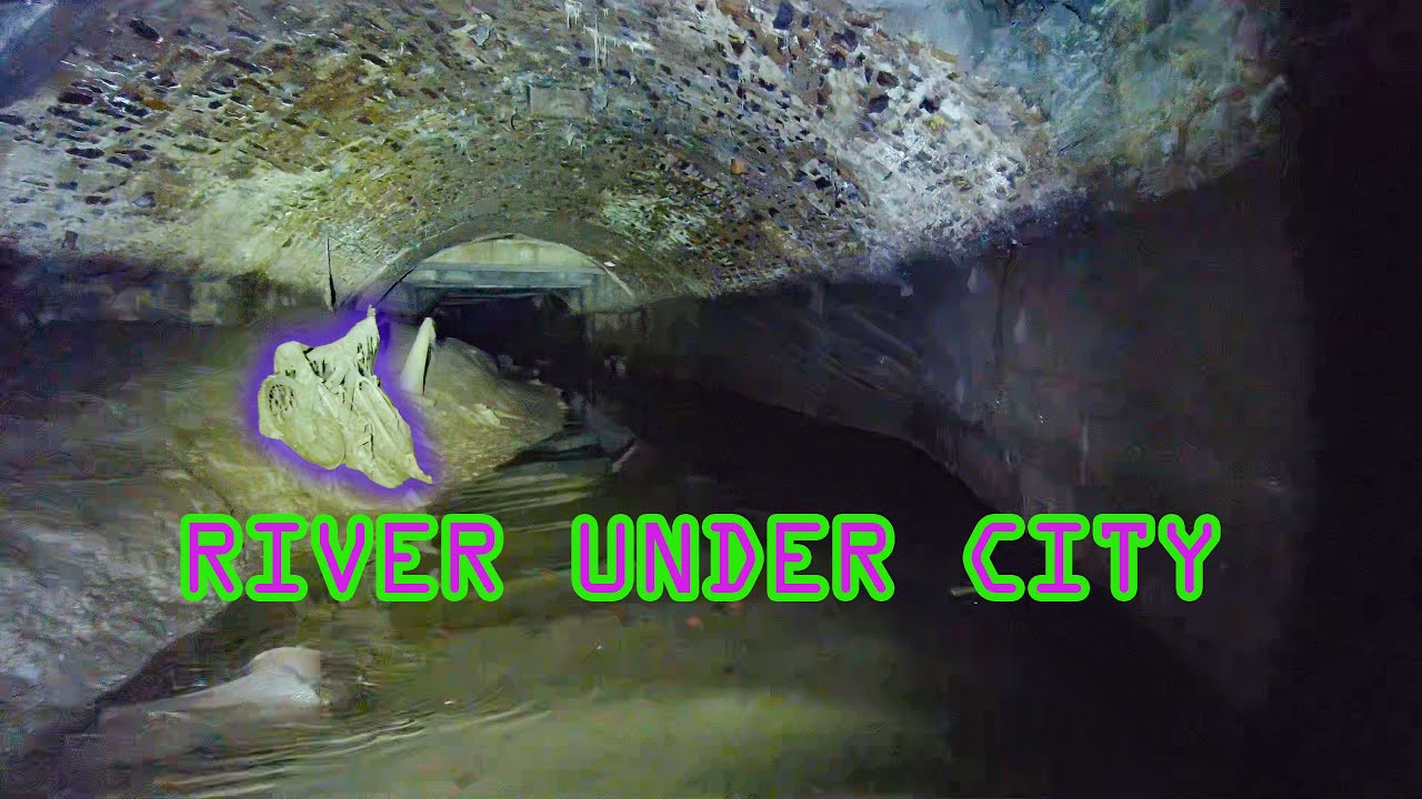 Underground river tunnels explored under city of Bristol