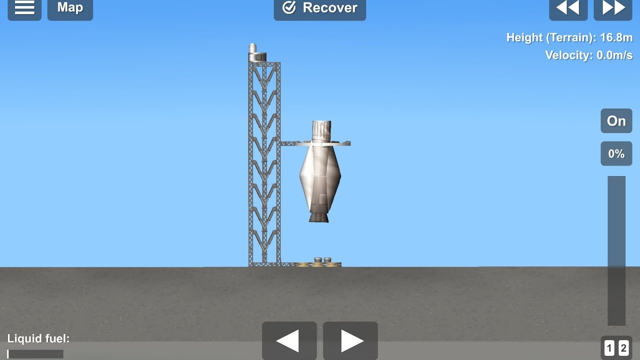 Nearly perfect reusable rocket design with BP editing!
