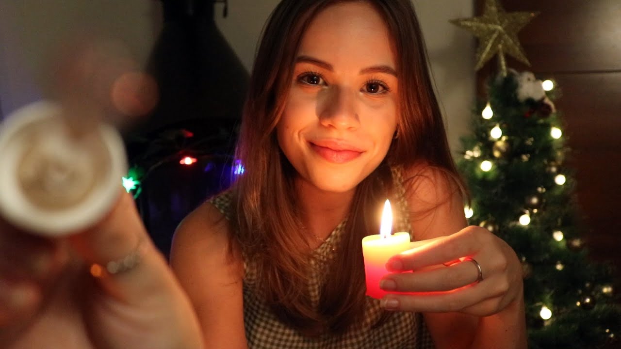 ASMR RELAXANTE CEIA DE NATAL COM VOCÊ
