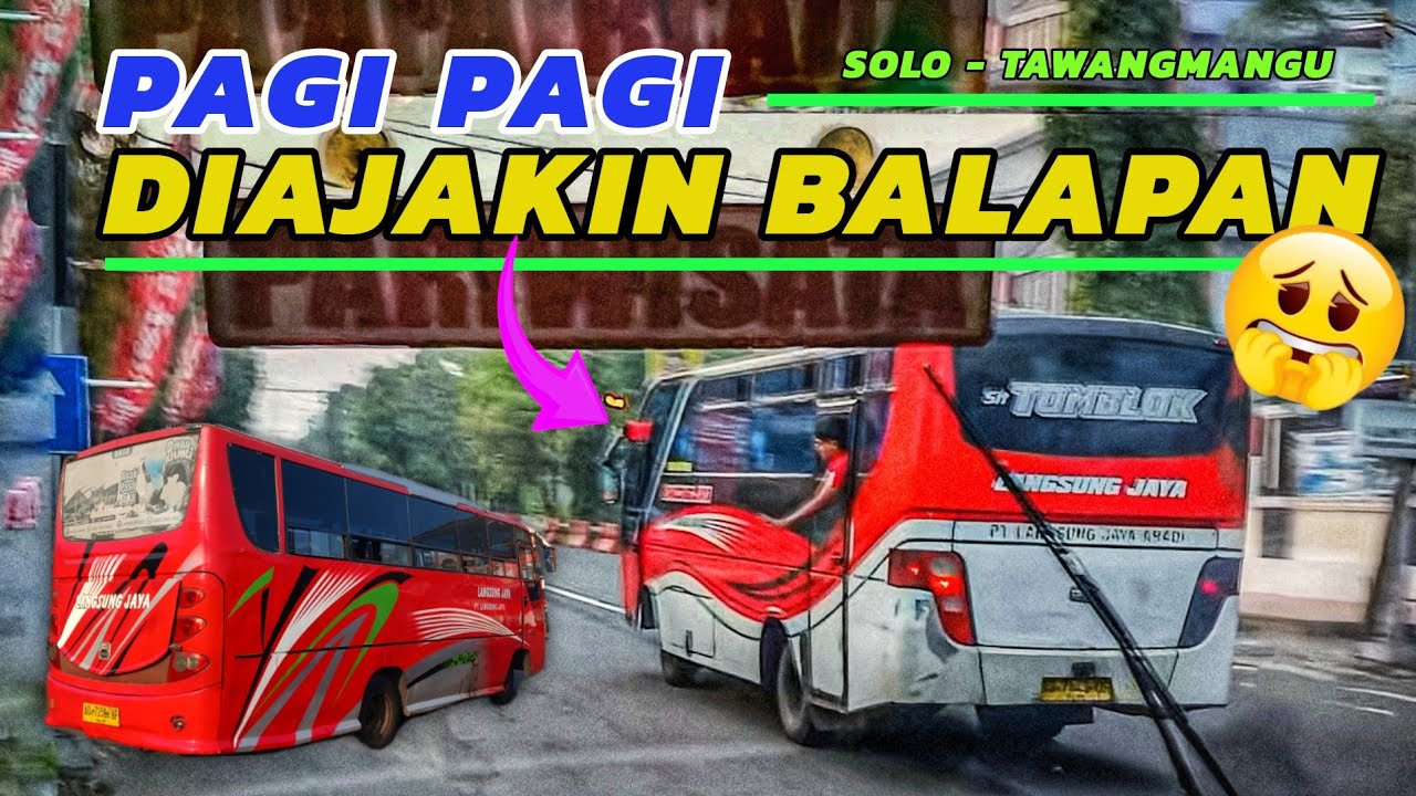 PENAKLUK JALUR PEGUNUNGAN🔥🔥TRIP REPORT BUS LANGSUNG JAYA | transconvey