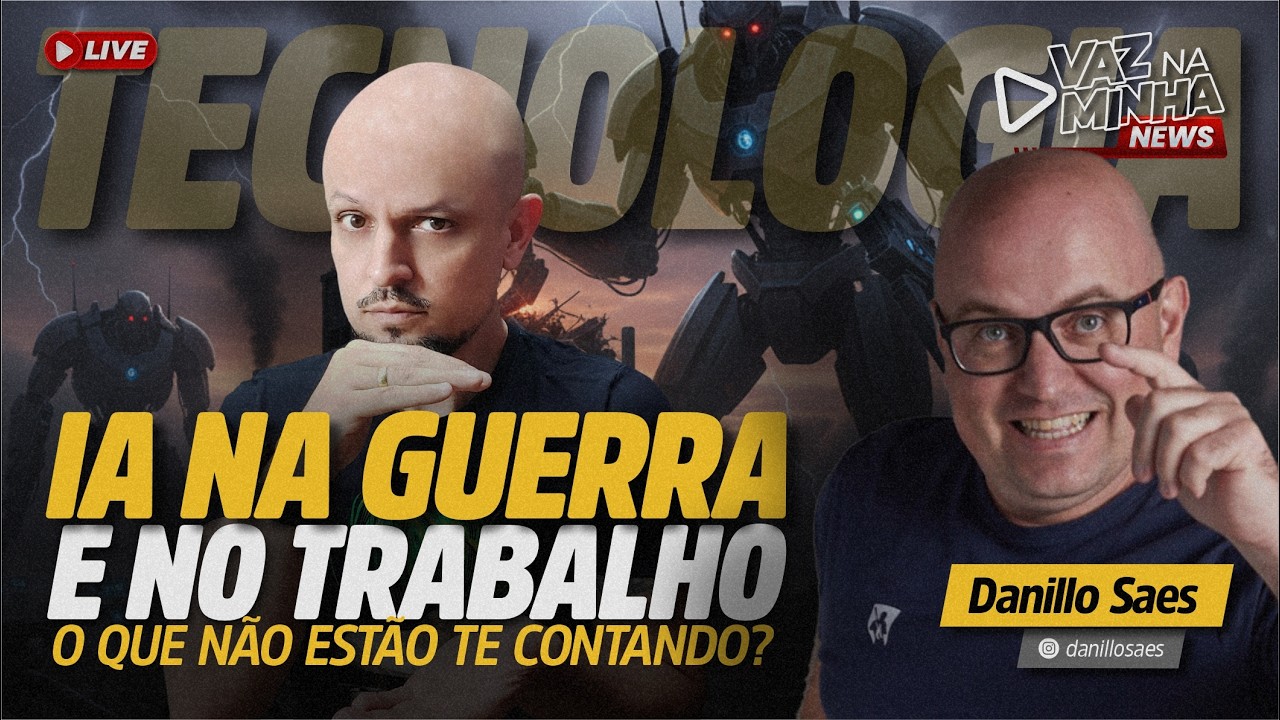 IA na Guerra e no Trabalho: O Que Ninguém Está Te Contando 😳