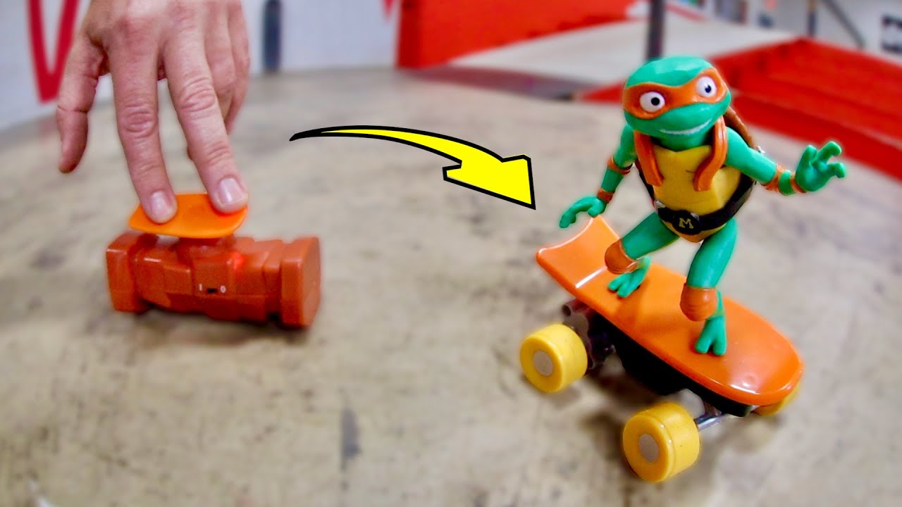 INSANE RC SKATEBOARDING NINJA TURTLE!
