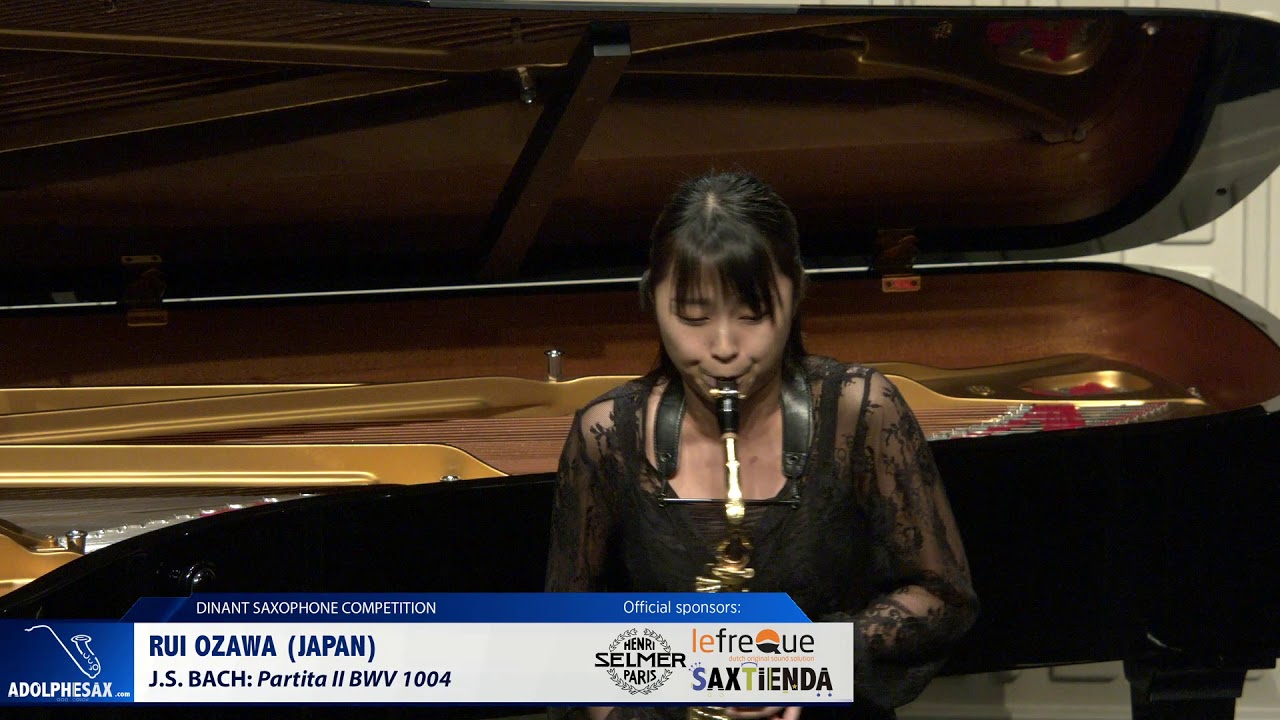 Rui Ozawa (Japan) -  Partita II BWV 1004 by J S Bach (Dinant 2019)