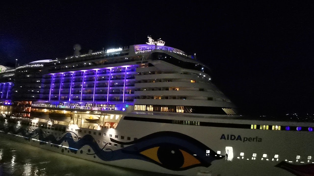 Karibik Aida Luna und Aida Perla November 2019. Auslaufen.. 14/15 Kreuzfahrten.. (stand 12.3.2021)
