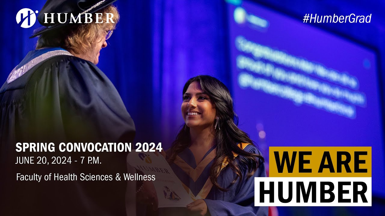 #HumberGrad Spring 2024 | Ceremony 9 of 11 | June 20 at 7 p.m.