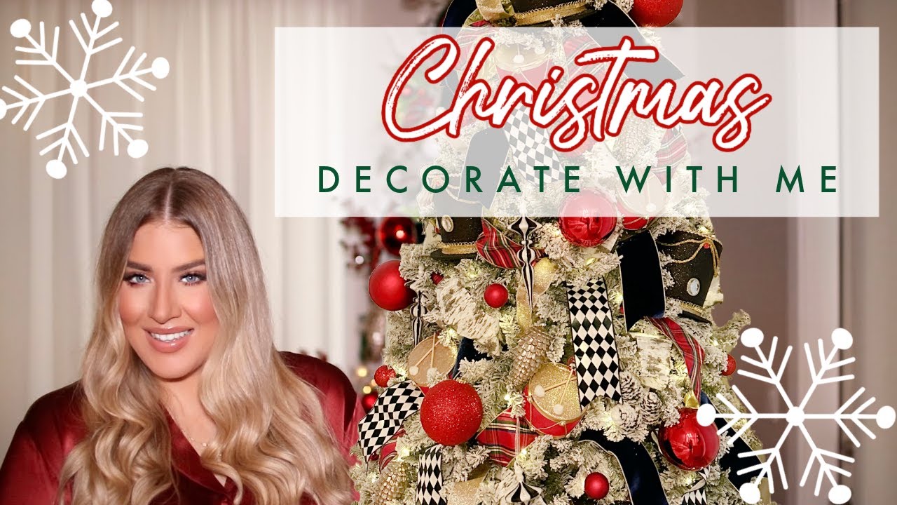 DECORATE MY CHRISTMAS TREE WITH ME! //NUTCRACKER THEME CHRISTMAS 2022 🎄