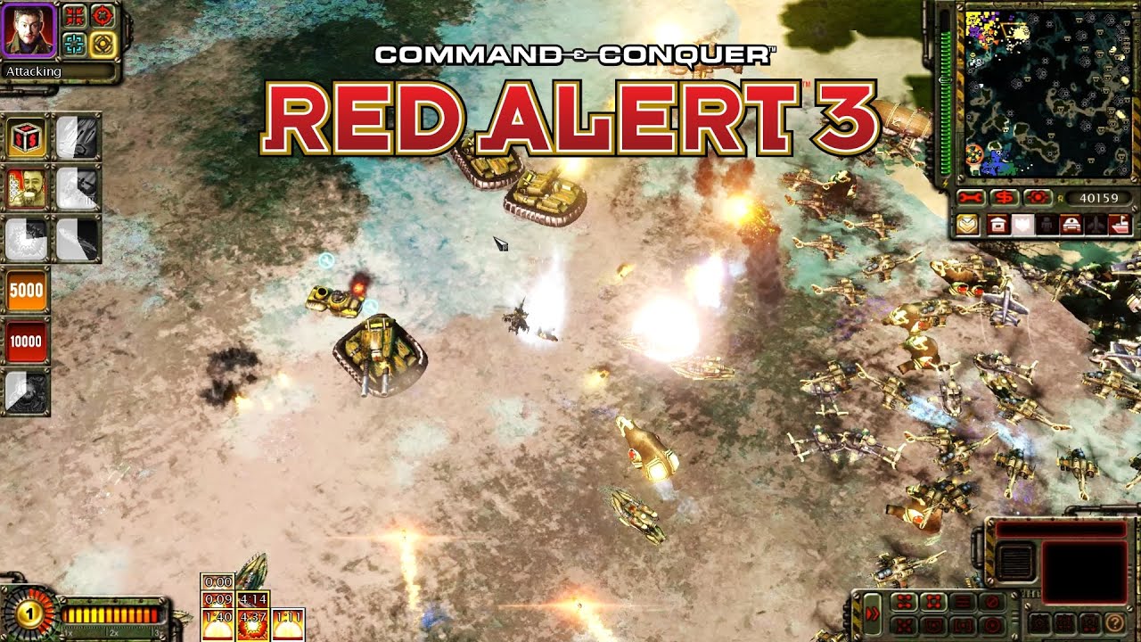 Red Alert 3 World in Conflict MOD Soviet PVE Gameplay | Thousands of Structures Destroyed!!?