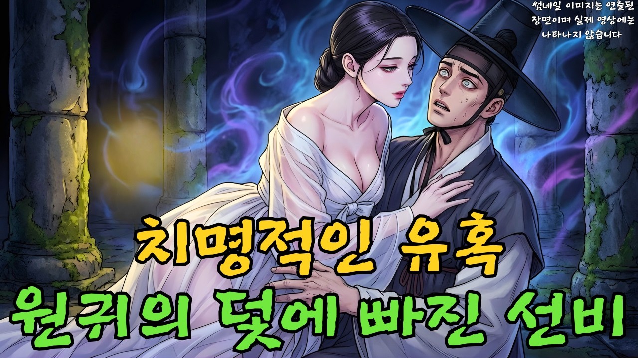 고려 시대 과거 급제자가 인적 끊긴 폐사에서 원한 맺힌 처녀귀신과 뜨겁게 얽히며 죽음을 넘나드는 애절하고 기괴한 사랑을 나눈 기담 | 야담·민담·전설·설화·옛날이야기