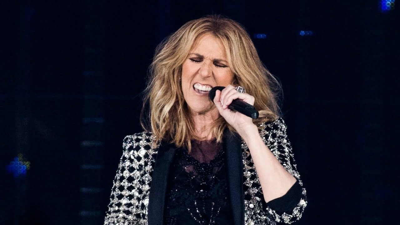 Céline Dion - Hitting High Notes With A STRAIN Face!