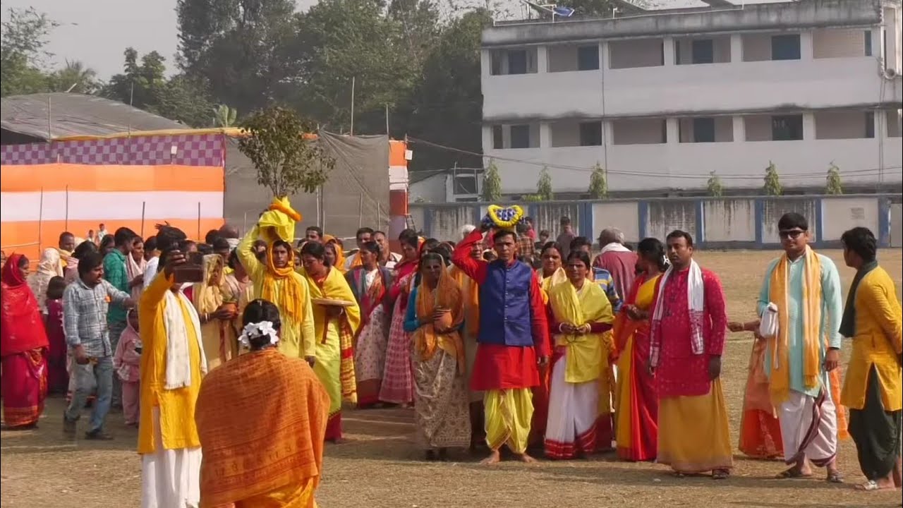 কলস যাত্রা রাজনগর , কালিয়াচক্ , মালদা || শ্রীগৌর কথা মহোৎসব || শ্রী শ্যাম সুন্দর চক্রবর্ত্তী মহারাজ