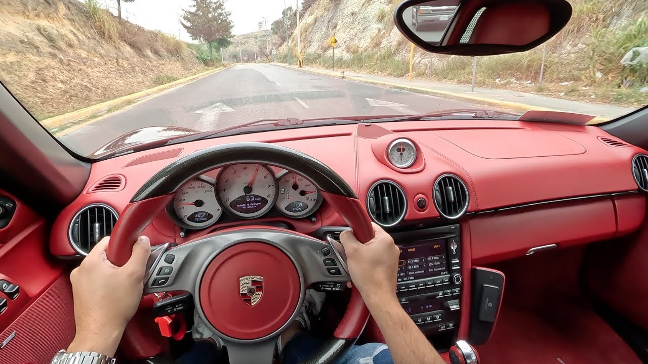 Porsche Boxster S 2009 /POV  Drive Test