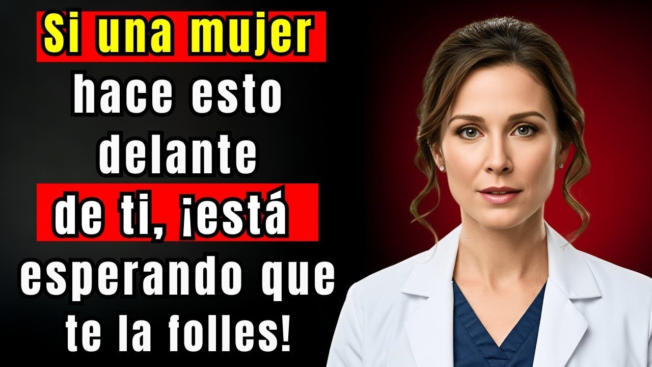 Una mujer que está profundamente atraída por ti siempre hace esto frente a ti