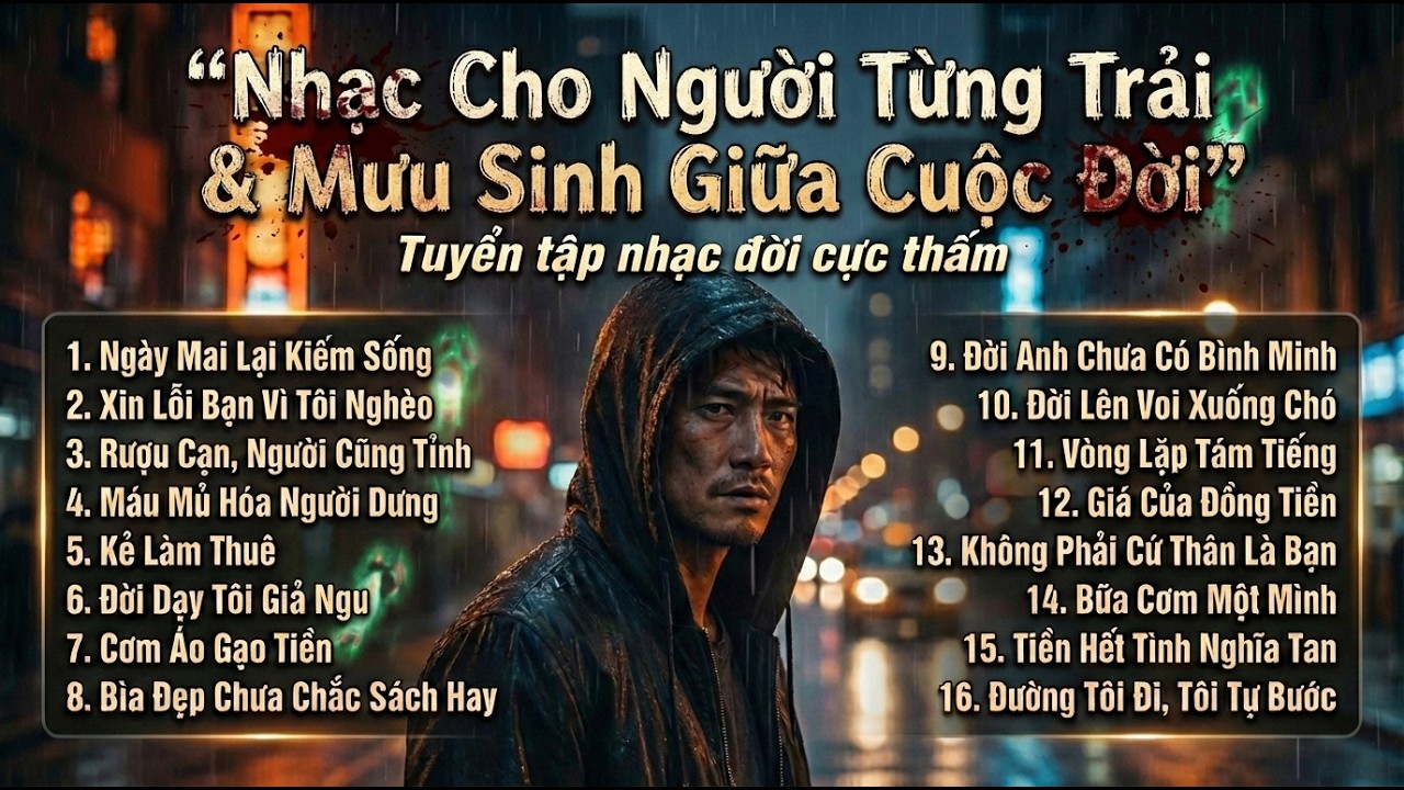 Tuyển Tập Nhạc Đời Buồn – Dành Cho Người Mưu Sinh, Xa Quê & Từng Va Vấp | CATMusicStory