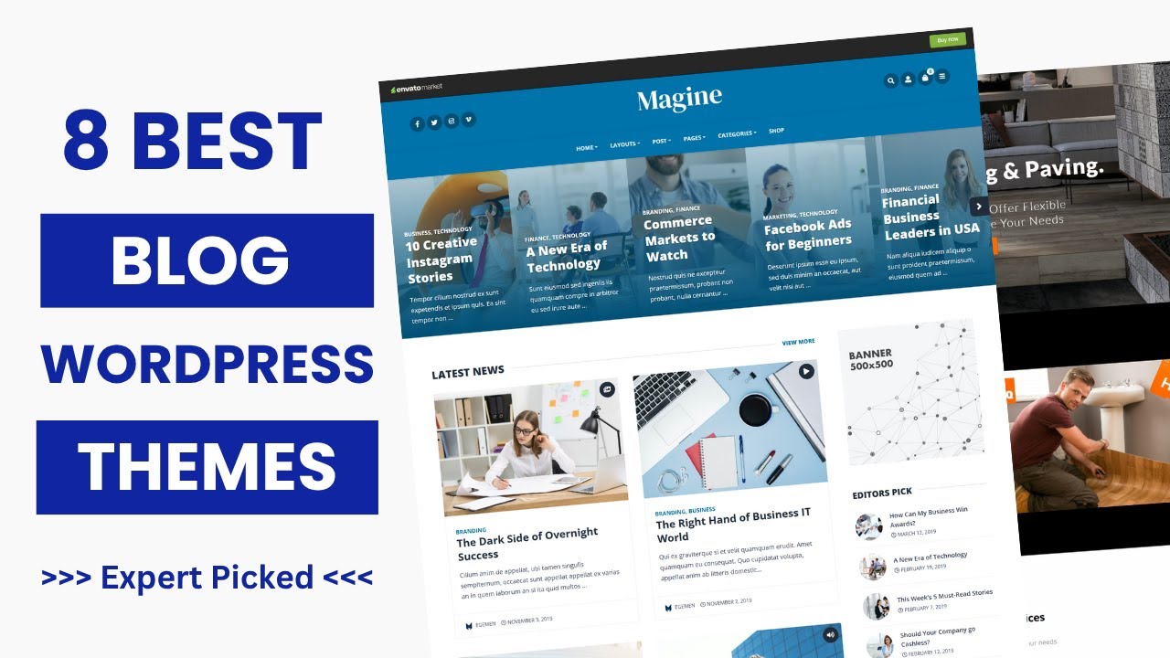 8 Best WordPress Business Blog Themes