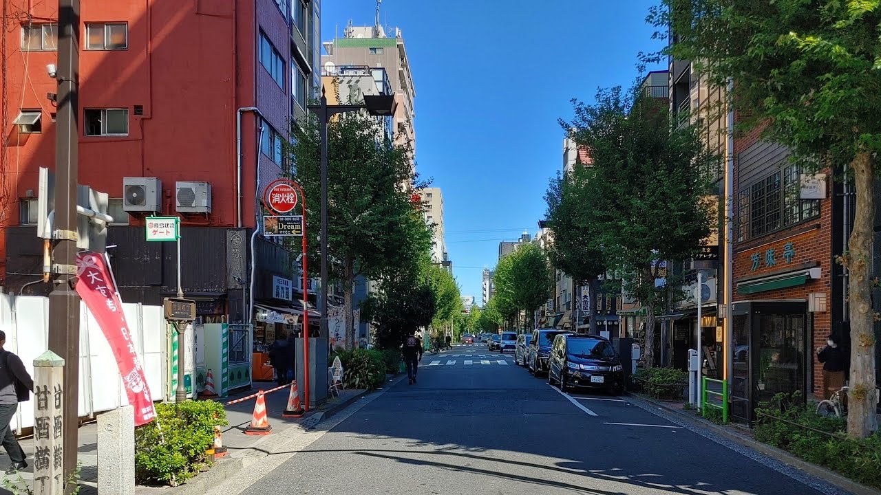 甘酒横丁（日本橋人形町）を散歩～Amazake   Yokocho Street Walking