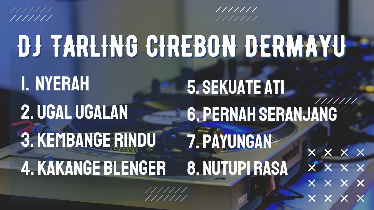 DJ TARLING FULL ALBUM 2024 - cocok sambil kerja santai