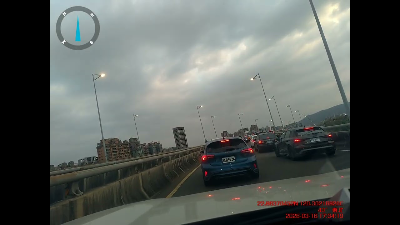 高雄Uber司機行車記錄 #Uber #UBER Driver #多元計程車 #Uber大叔 2026/03/16/17:25