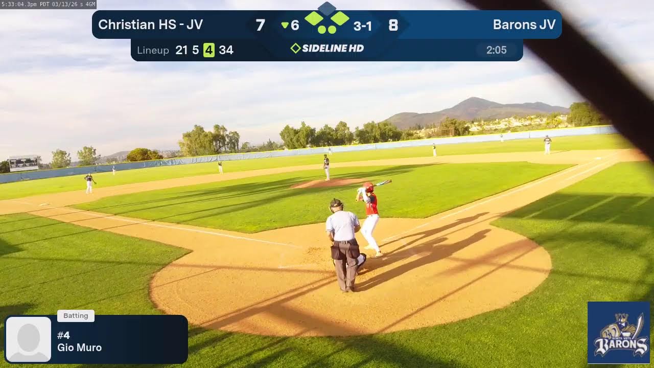 Barons JV vs. Christian HS - JV (2026.03.13)