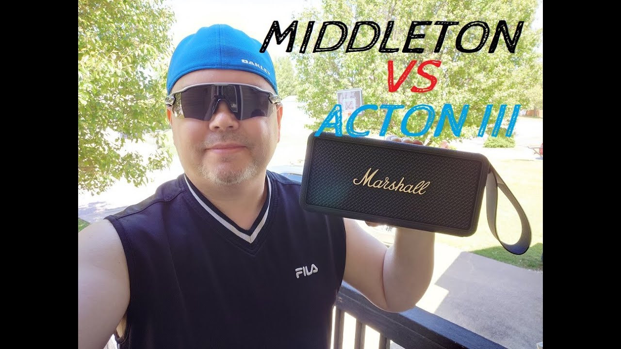 Marshall Middleton 📻 Quick Overview and Comparison VS. Marshall Acton III Bluetooth Speaker