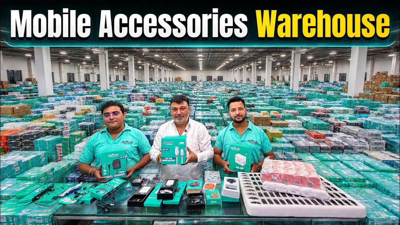 Mobile Accessories wholesale market in delhi |Smart Gadgets market|Gaffar Market delhi