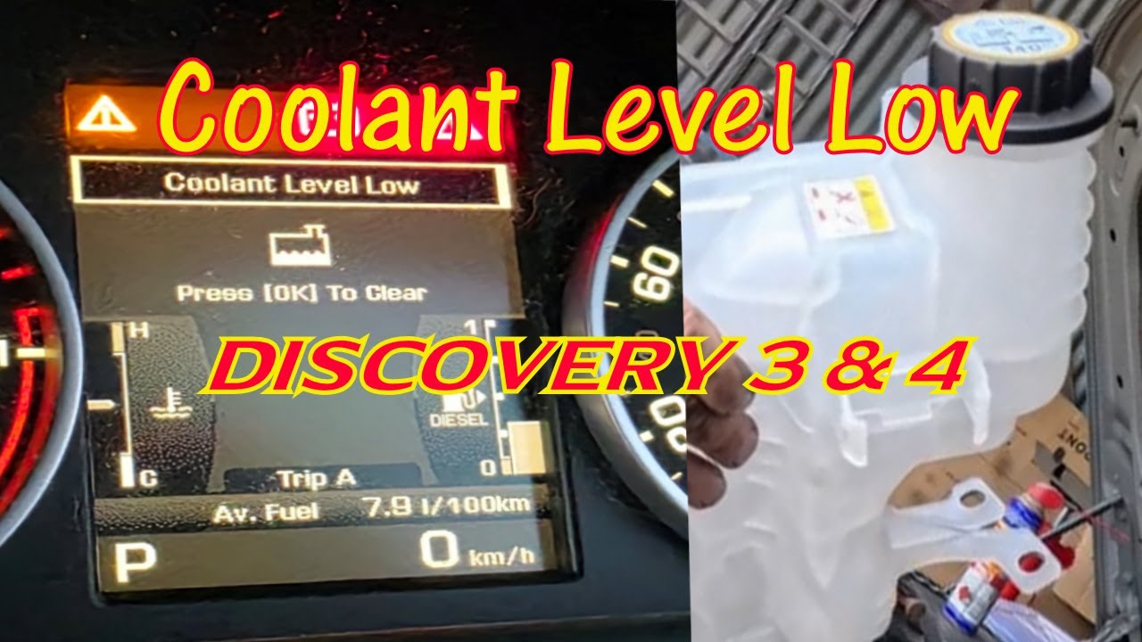 Land Rover LR4 Coolant Low Warning Fix | Easy DIY Repair, sort of