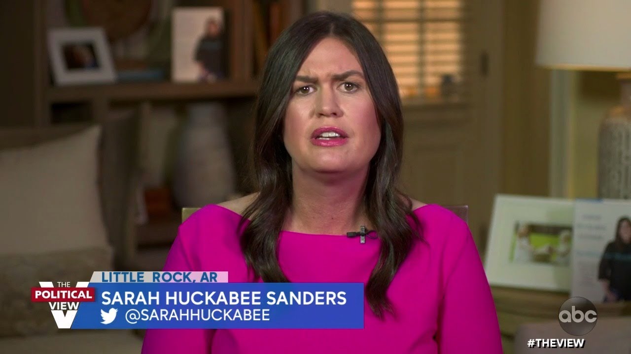 Sarah Huckabee Sanders Responds to 'Atlantic' Article: 