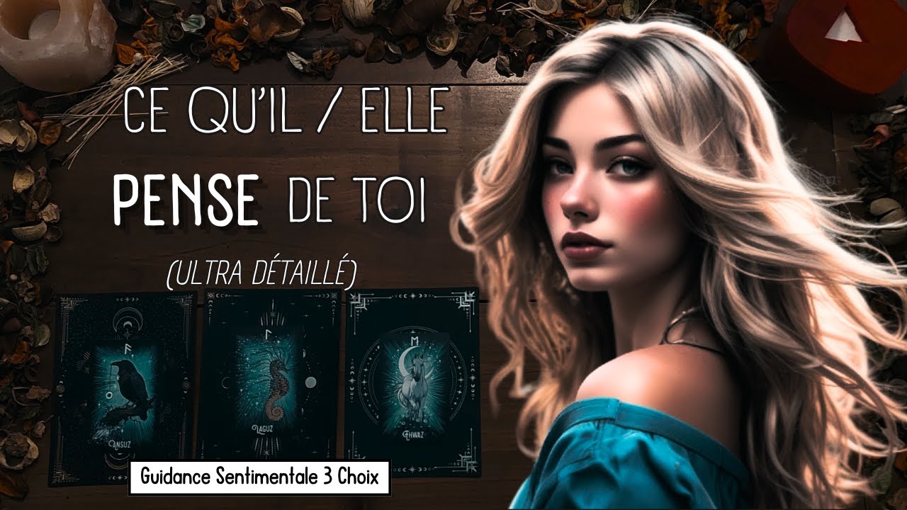 🤔 Ce Qu'il / Elle Pense De Toi ! ❤️ 3 Choix Guidance Sentimentale