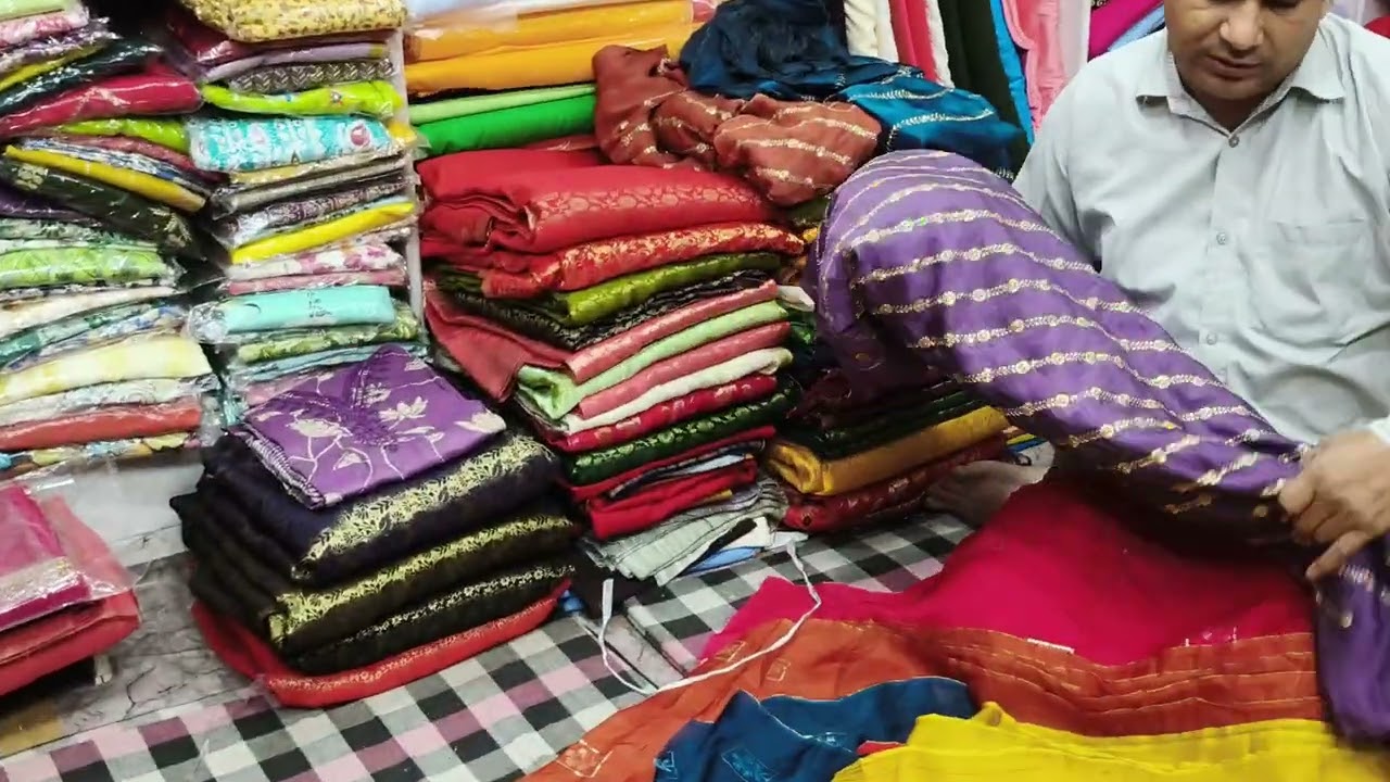 🌹बरबरी में थान का कपड़ा ।ड्रेस मटेरियल का फुल स्टॉक💯।बाबा गुलाब गिरी मैचिंग सेंटर ढिगावा मंडी।