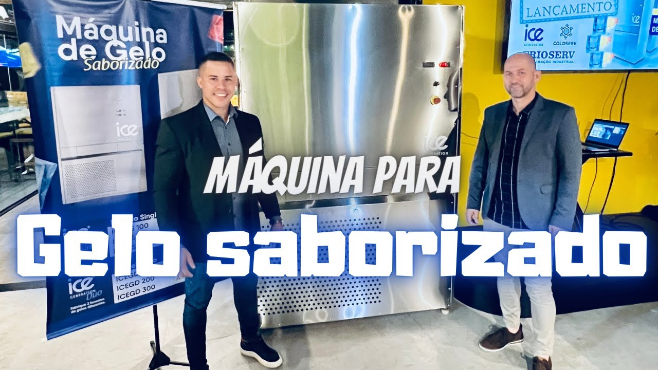 Máquina para Gelo Saborizado | Evento de Lançamento | Willy Marks