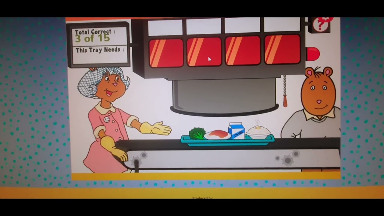 Arthur games Lunch O Matic I used to hate this game as a kid.