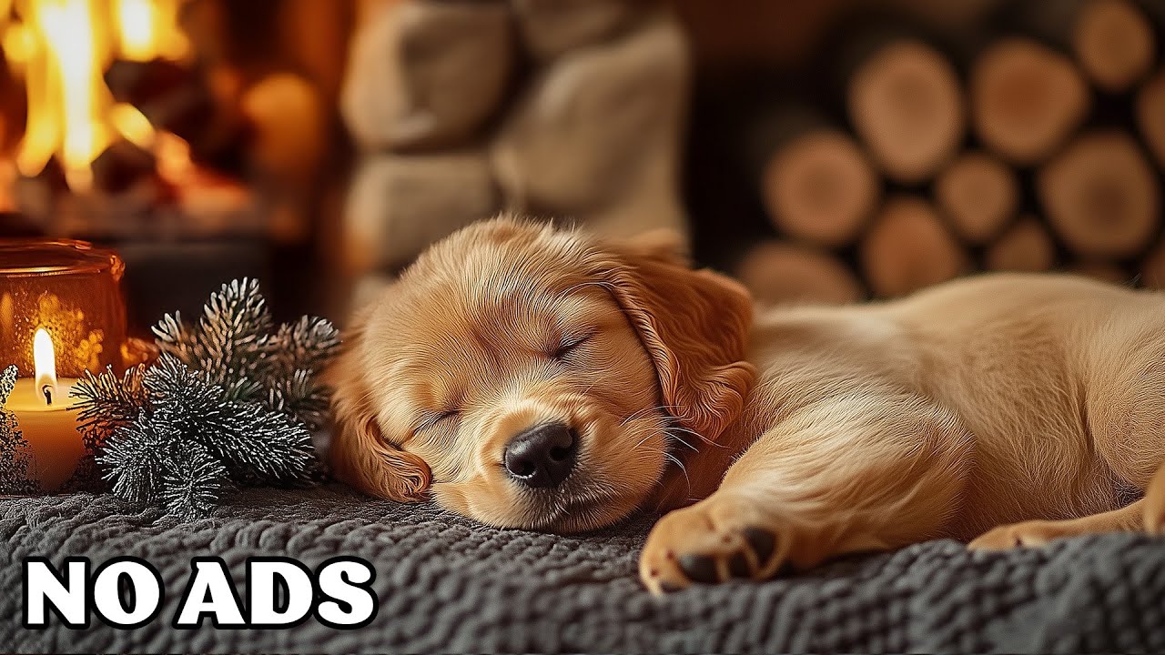🐶12 Hours Of Dog Calming Music ❄️Warm Winter Calm 🎵Comforting Anxiety Relief Music