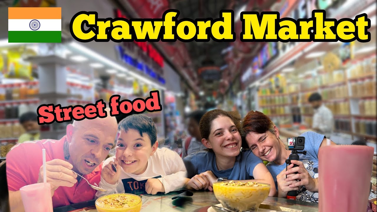 Street Food & Chaos at Mumbai’s Iconic Crawford Market in India 🇮🇳