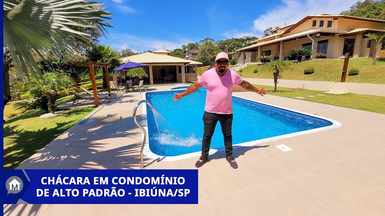 #101 - ( vendida) Chácara em condomínio fechado de alto padrão Ibiúna/SP